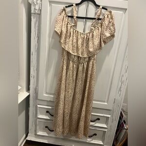 Dress with small florals